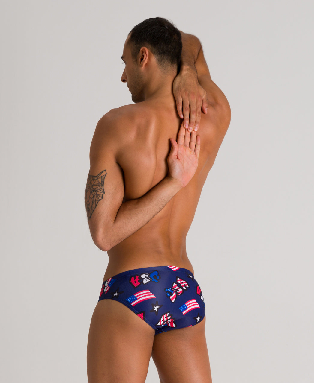 Arena Men's Brief GRAFFITI USA