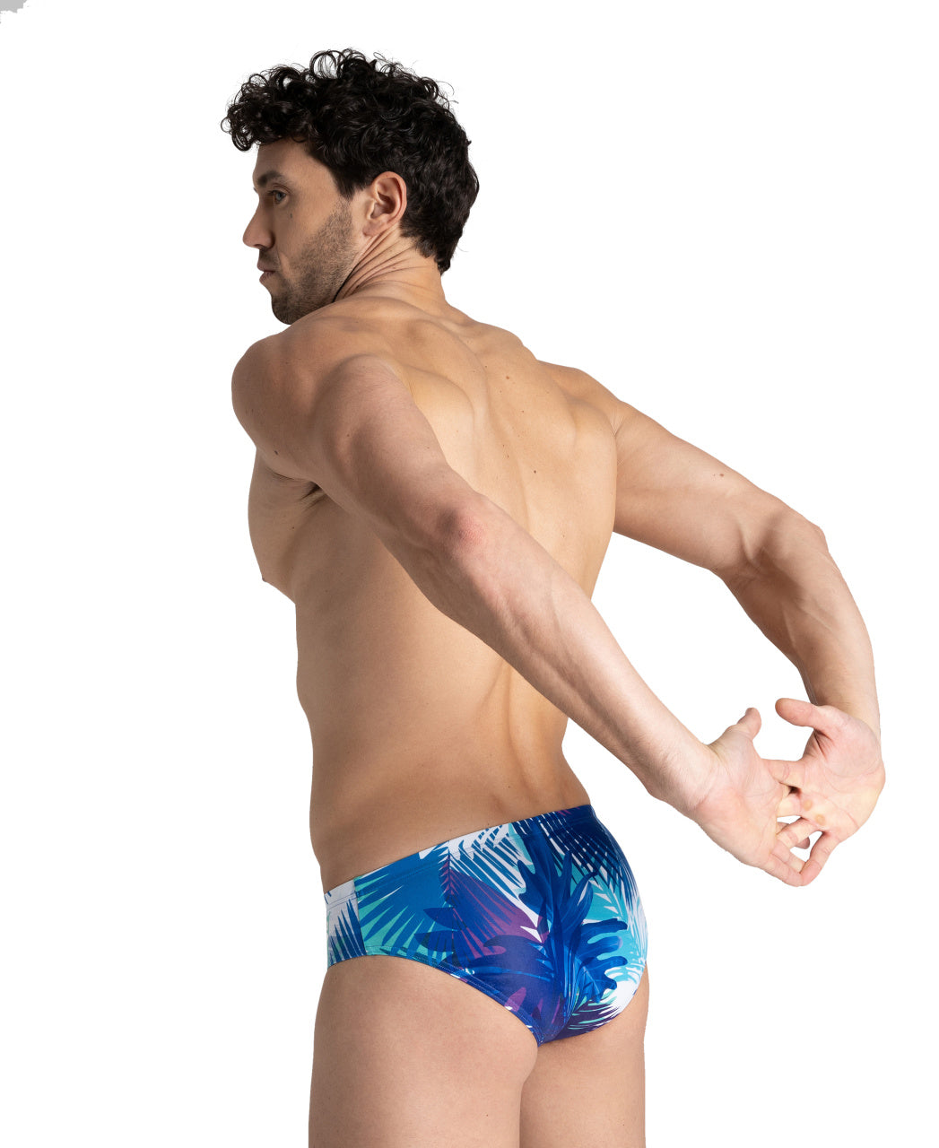 Arena M Palm Print Brief