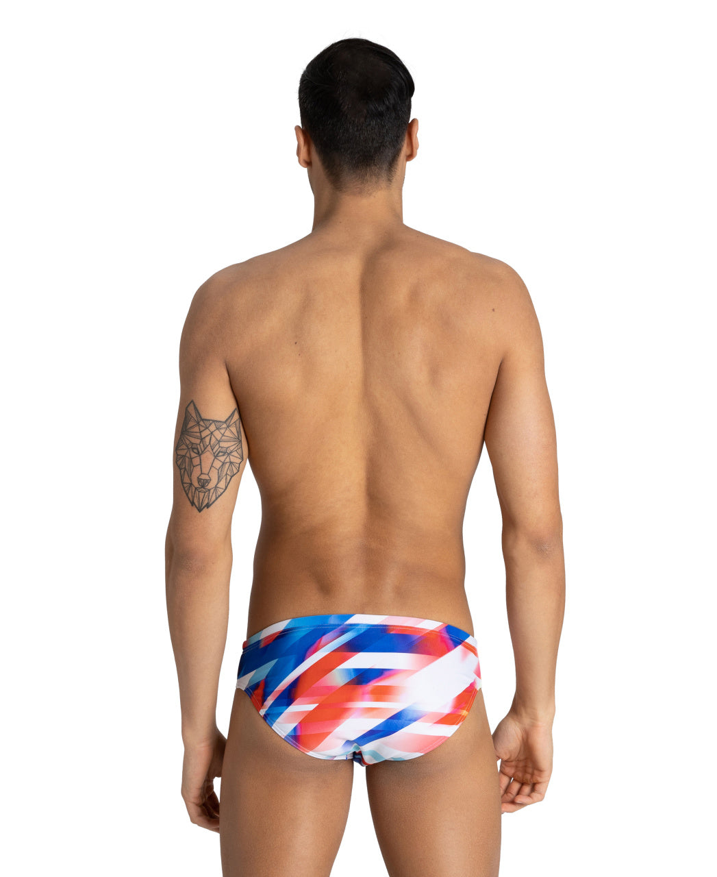 Arena M Rainbow Stripes Brief