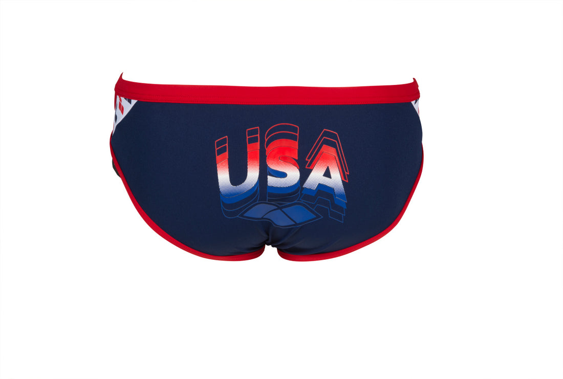 Arena Men's Mark Spitz Serigraphy Brief