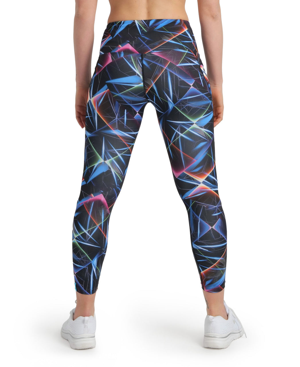 Arena Women's 7/8 Tights Panel Allover Print