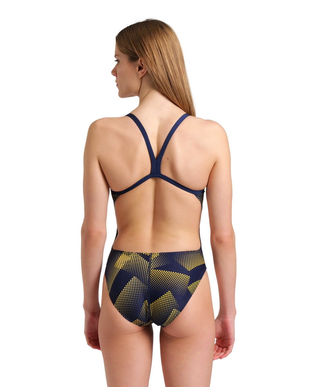 Arena Women Arena Halftone Swimsuit Challenge Back