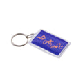 Triathlon Keychain Purple