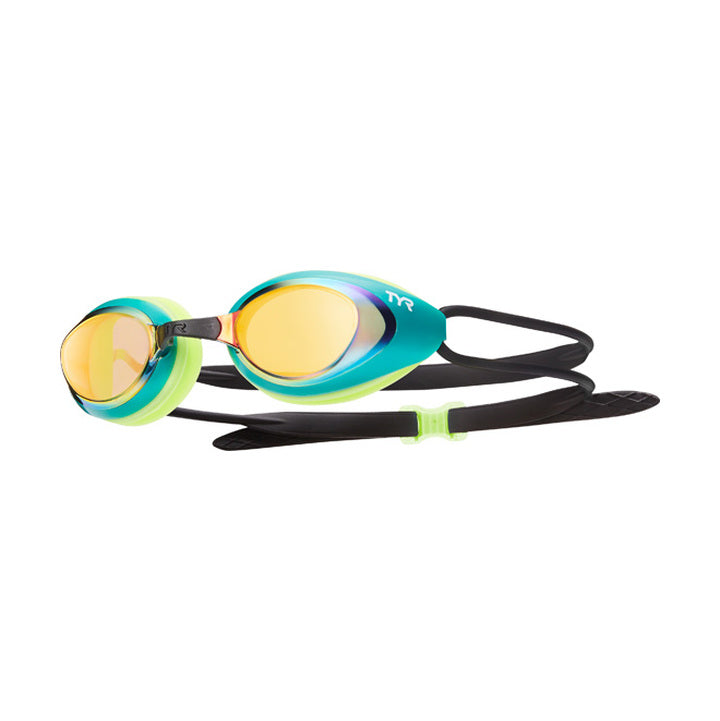 Tyr Black Hawk Racing Mirrored Swim Goggles