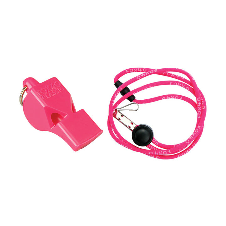 Fox 40 CLASSIC SAFETY whistle with lanyard