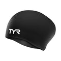 Tyr Long Hair Swim Cap WRINKLE-FREE Junior