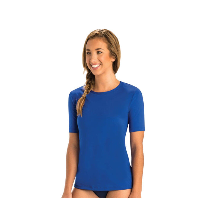 Dolfin Women's Rash Guard CREW Neck SS