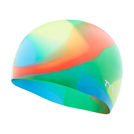 TYR Youth Tie Dye Silicone Swim Cap