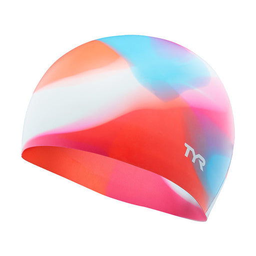 TYR Youth Tie Dye Silicone Swim Cap