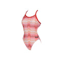 Arena Swimsuit Multicolor Stripes Challenge Back