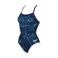 Arena One Piece Suit Water Light Drop Back