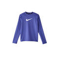 Nike Girls Swoosh Long Sleeve Hydroguard Swim Shirt