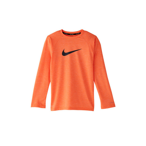 Nike Boys' Heather Long Sleeve Hydroguard Swim Top