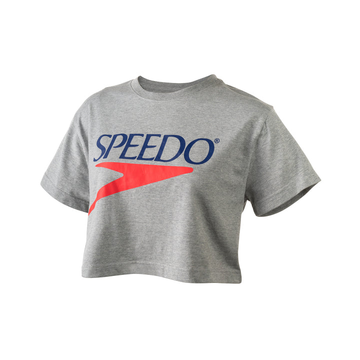 Speedo Vintage Logo Crop Tee