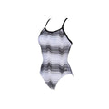 Arena One Piece Suit Multicolor Stripes Light Drop Back