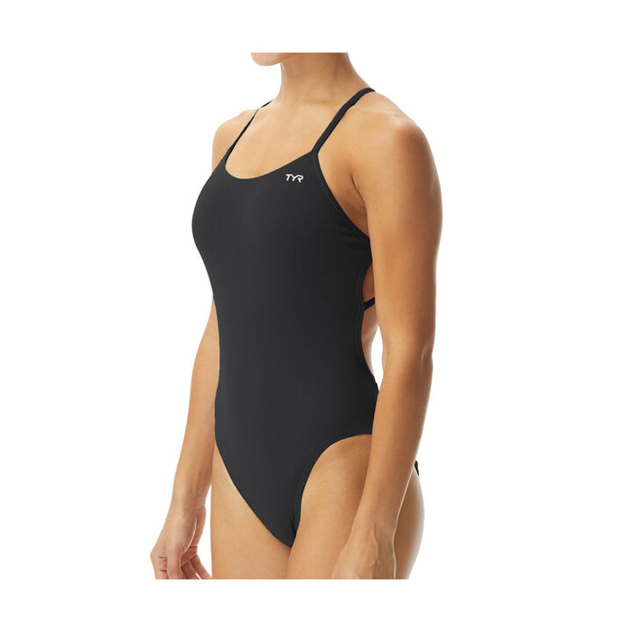 TYR Women's Durafast One Solid Tetrafit One Piece Swimsuit