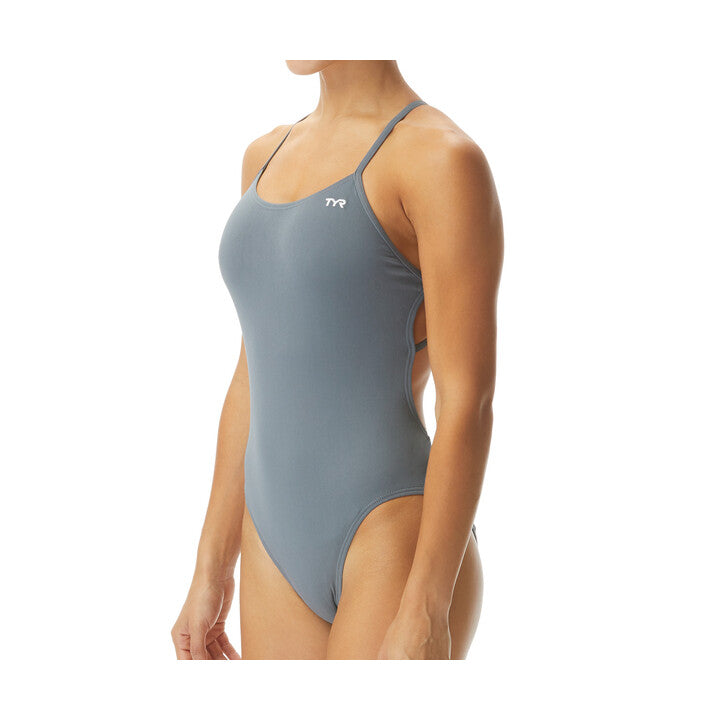 TYR Women's Durafast One Solid Tetrafit One Piece Swimsuit