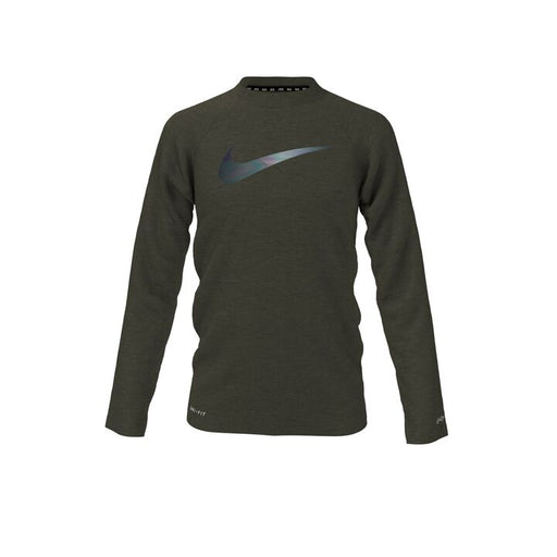 Nike Boys' Heather Long Sleeve Hydroguard Swim Top