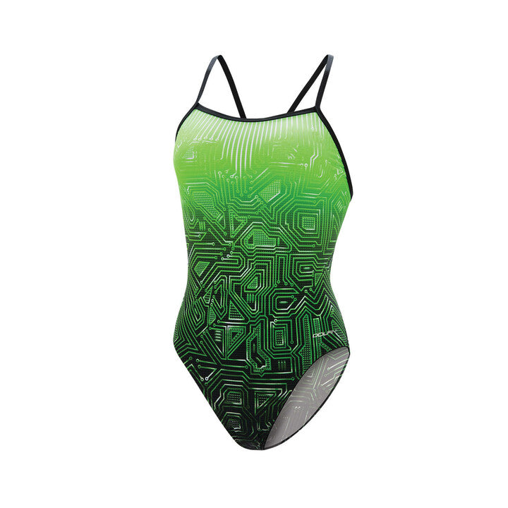 Dolfin Graphlite Women's Circuit V-Back One Piece