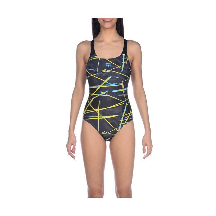 Arena W Light Beams Swim Pro Back One Piece