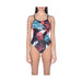 Arena W Tropical Leaves Tie Back One Piece