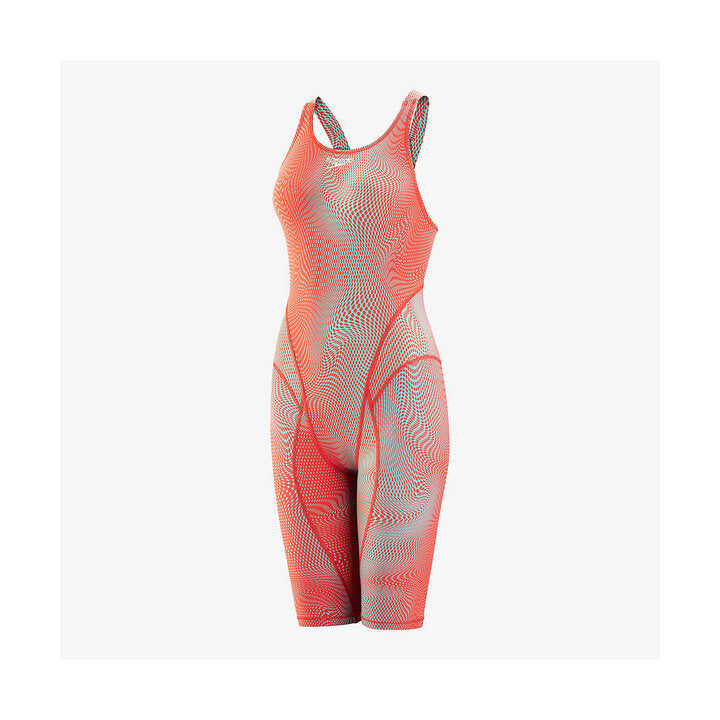 Speedo Vanquisher Print Open Back Kneeskin Tech Suit