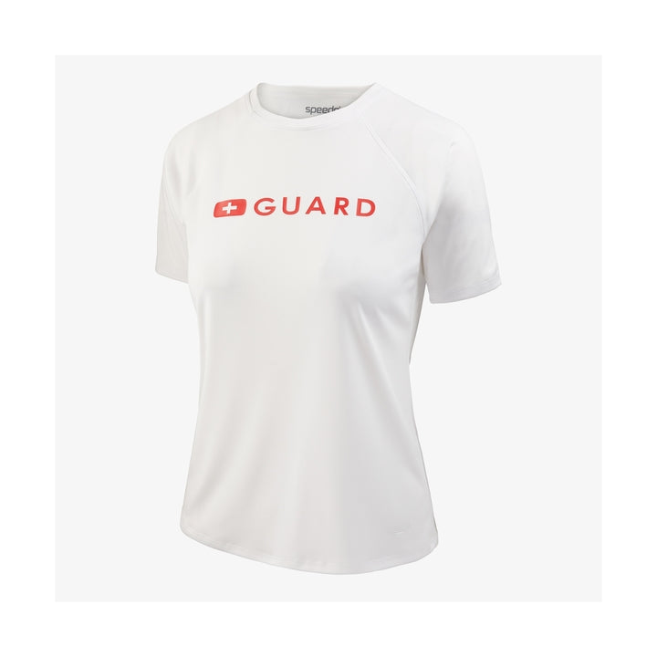 Womens Guard S/S Solid Swim Tee