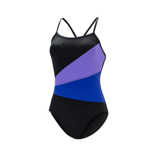 Aquashape Women's Moderate Color Block One Piece Swimsuit