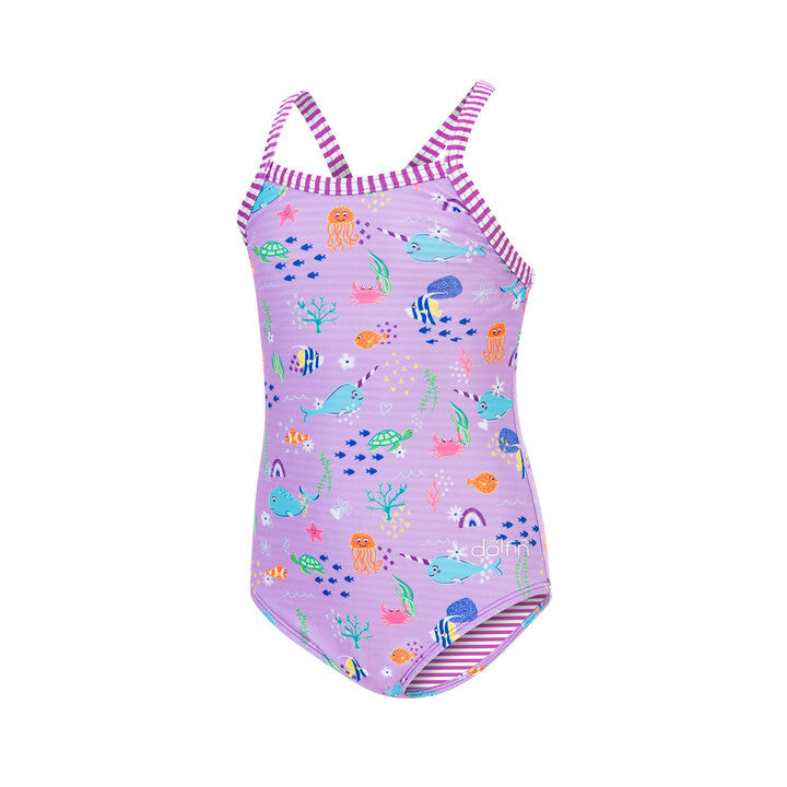 Little Dolfin Girls One Piece Swimsuit Norie — Swim2000