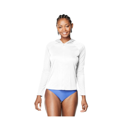 Speedo Women's Active Swim Tee Long Sleeve With Hood