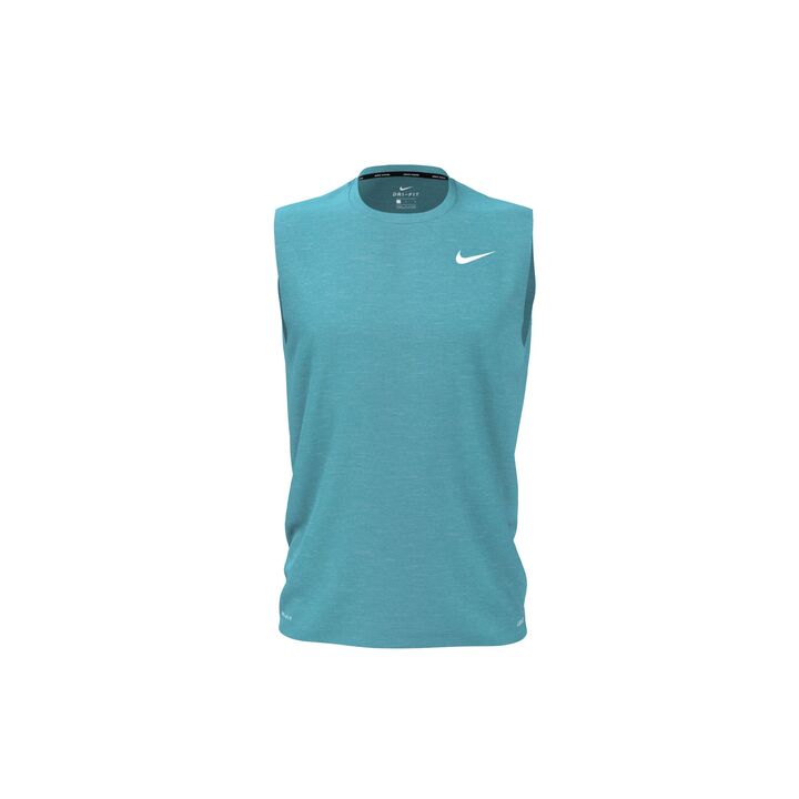 Nike heather sleeveless hydroguard best sale