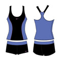 Nike Color Surge Powerback Tankini Short Set