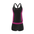 Nike Color Surge Powerback Tankini Short Set