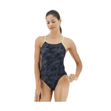 TYR Women's Blackout Camo Cutoutfit Swimsuit