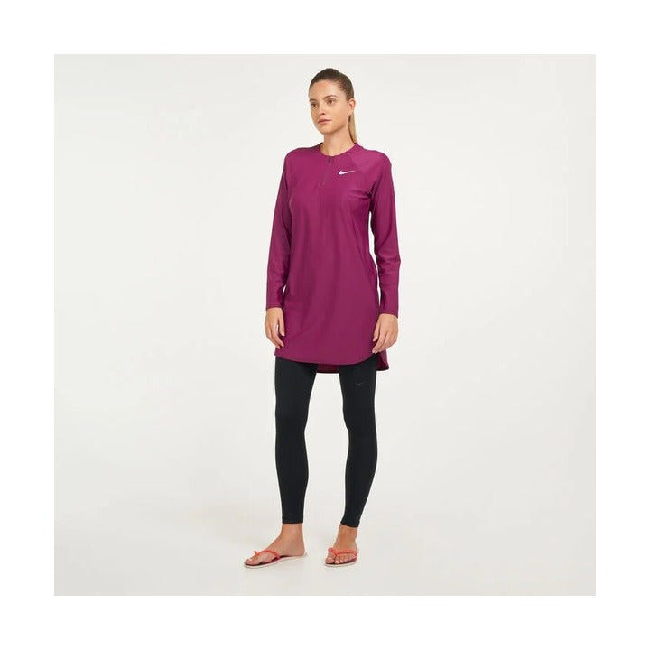 Nike Victory Full-Coverage Solid Swim Tunic