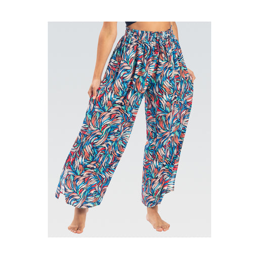 Dolfin Printed Palazzo Pant Cover Up