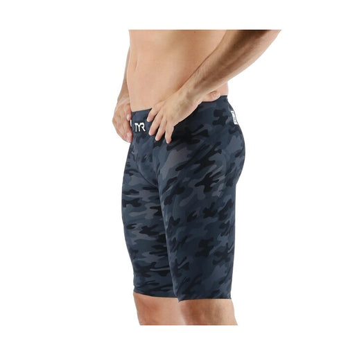 TYR Men Venzo High-Waist Jammer Swimsuit - Camo Fire