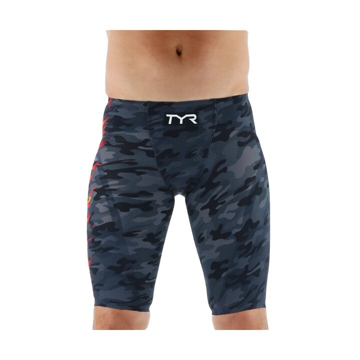 TYR Men's Venzo Jammer Swimsuit - Camo Fire