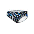 Dolfin Reliance Men's Molten Blue Printed Racer Swimsuit