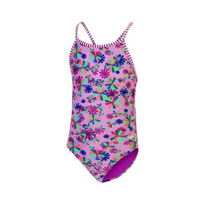 Dolfin Uglies Girl's Off Beat Keyhole Back One Piece Suit