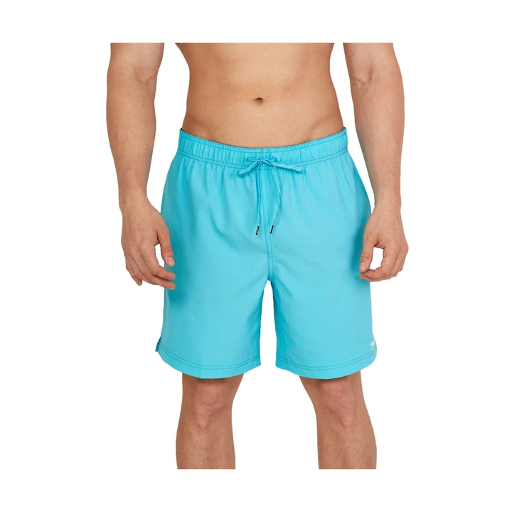 Speedo Men's Standard Swim Trunk Mid Length Redondo Solid