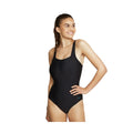 Speedo Women's Standard Swimsuit One Piece Adjustable Square Neck Contemporary Cut