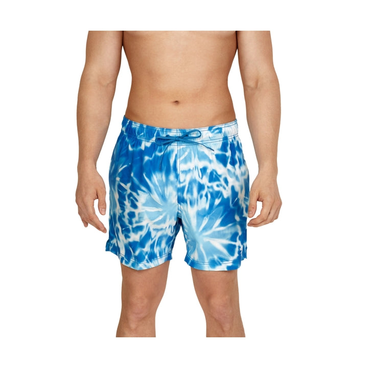 Speedo Men's Standard Swim Trunk Short Length Redondo Comfort Liner Print