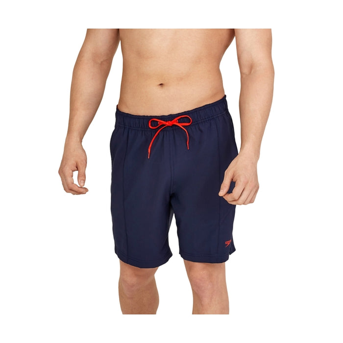 Speedo Men's Standard Swim Trunk Mid Length Redondo Solid