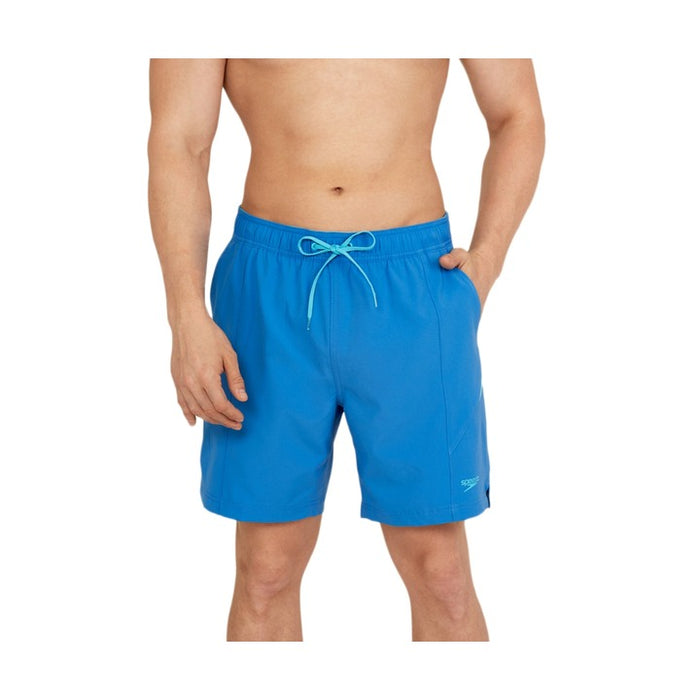 Speedo Men's Standard Swim Trunk Mid Length Redondo Solid