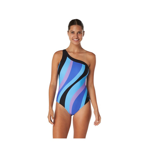 Speedo Printed Asymmetrical 1 Pc