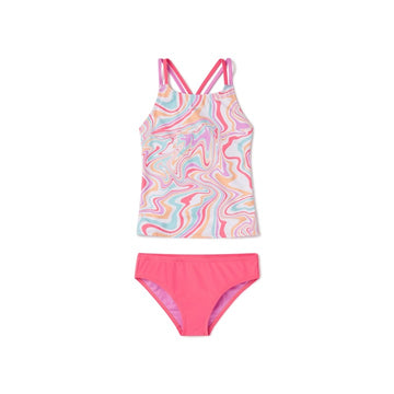 Speedo Print Tankini Set