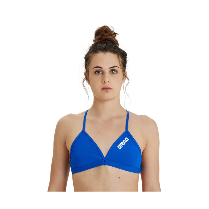 Arena Women Team Swim Top Tie Back Solid