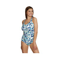 Speedo Women's Active Printed Sweetheart One Piece Swimsuit