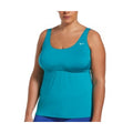 Nike Plus Size Essentials Scoop Neck Tankini Top